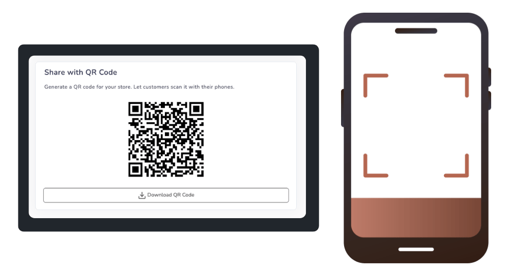 Store qr code generator
